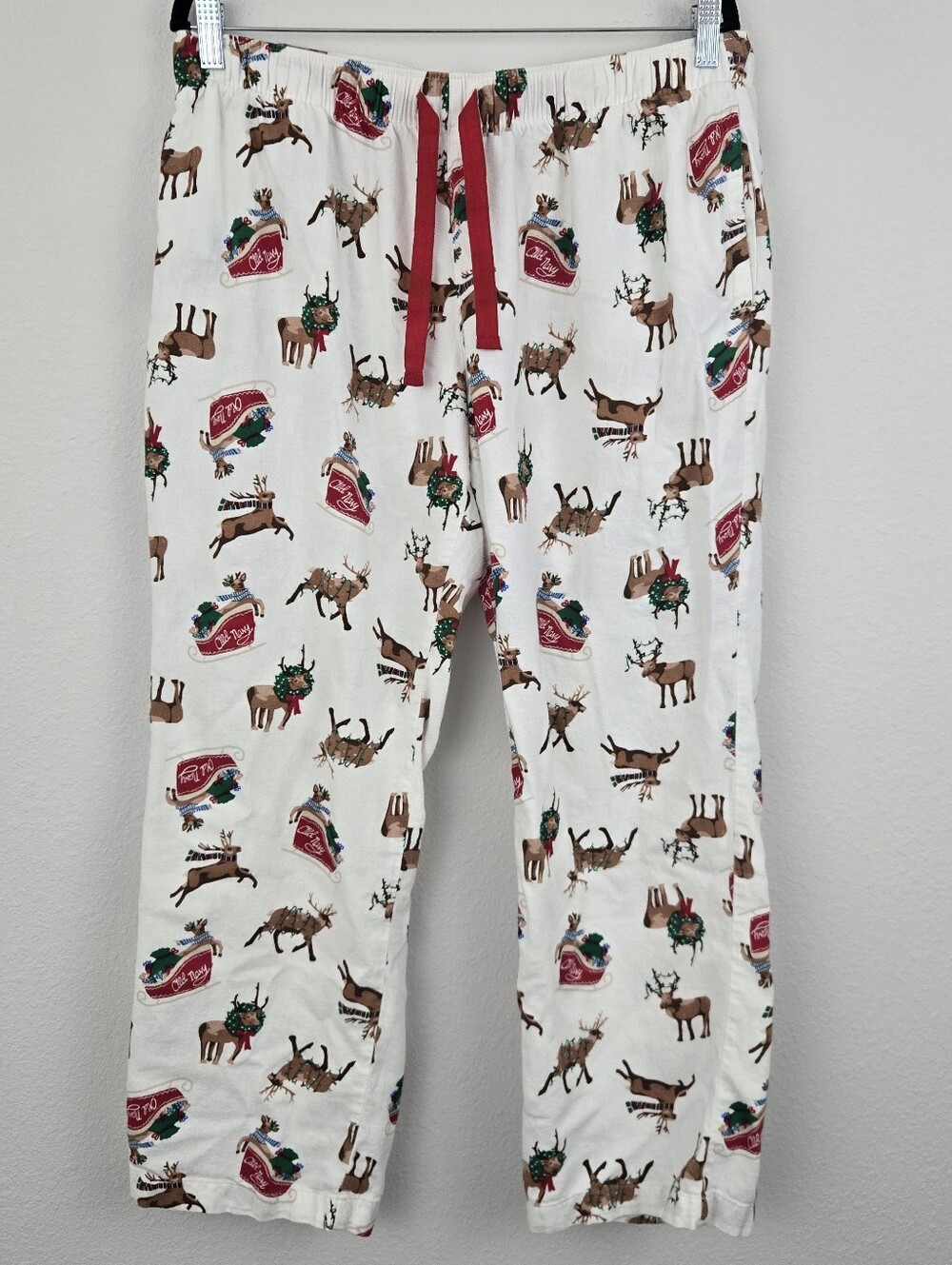 Old Navy Reindeer Christmas PJ Pants